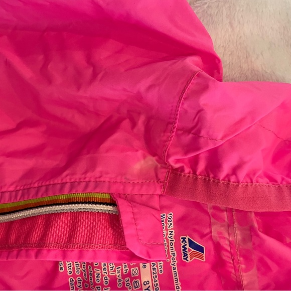 K-Way girls rain jacket size 8 - Picture 4 of 6